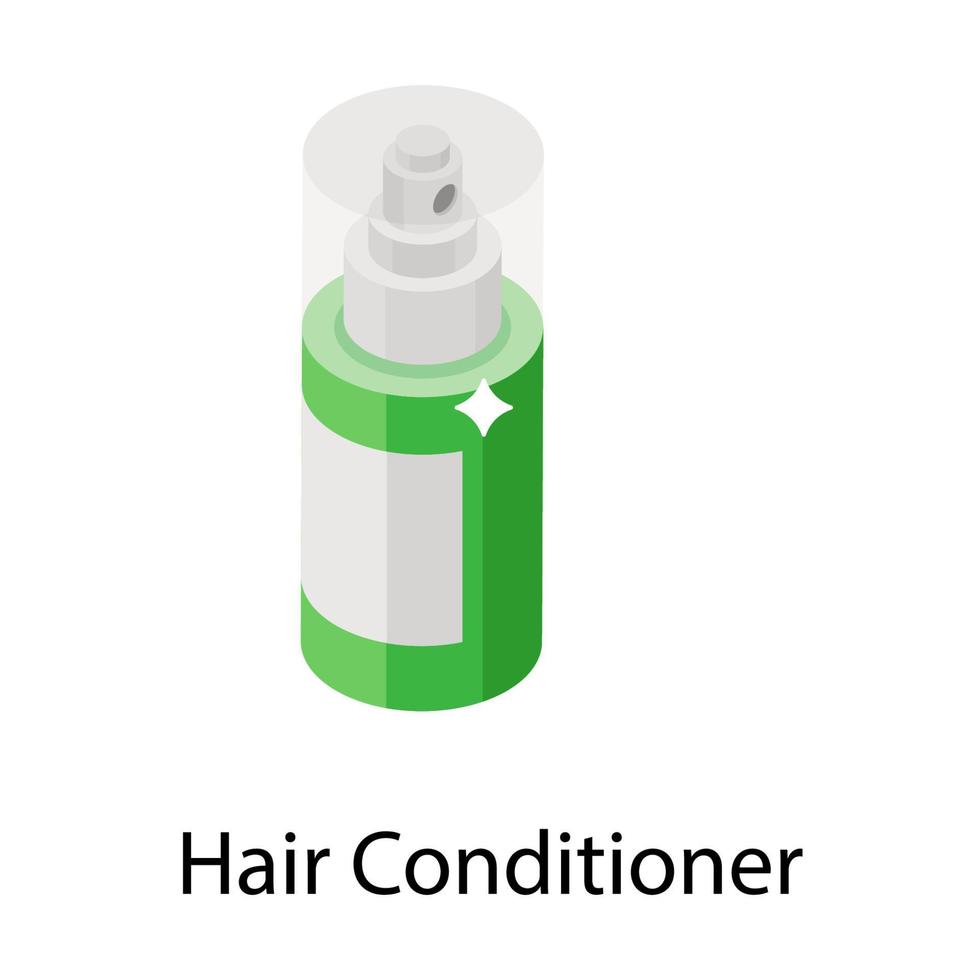 haarconditioner concepten vector