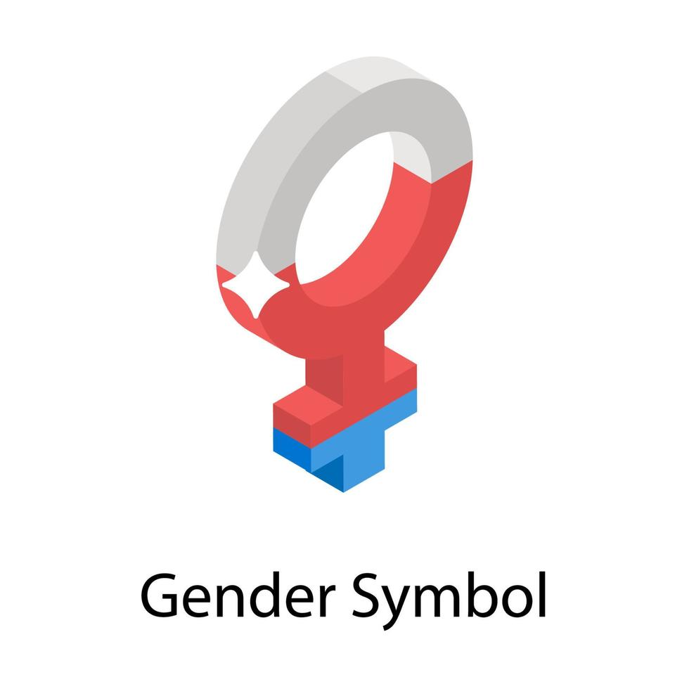 concepten voor gendersymbolen vector