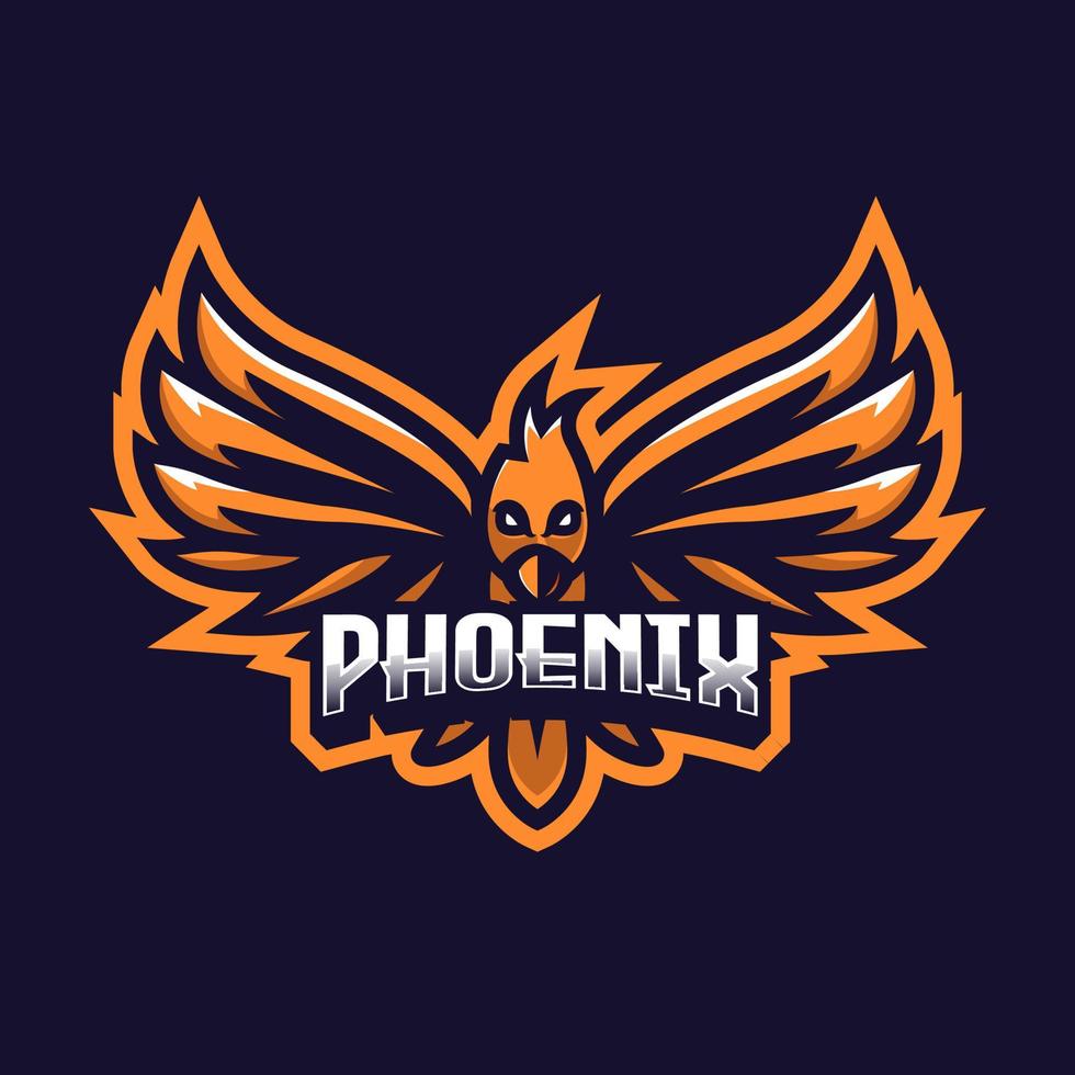 phoenix esport-logo vector