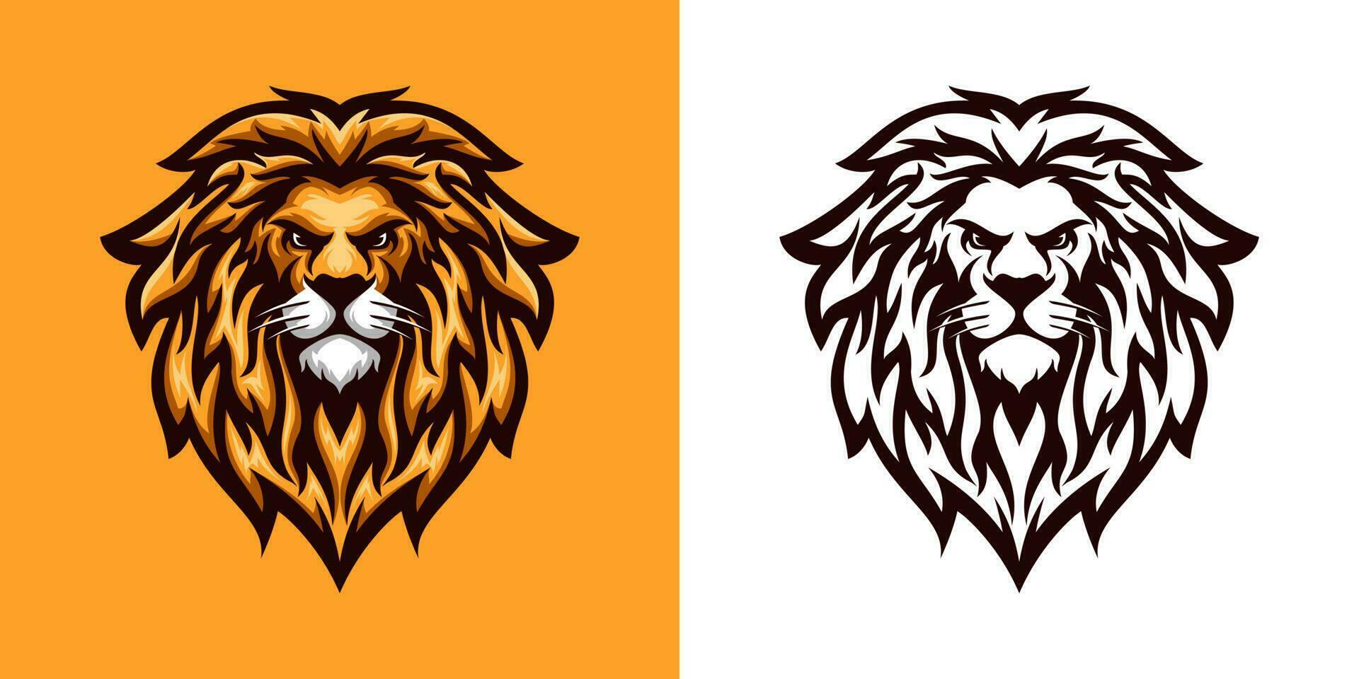 leeuwenkop logo vector