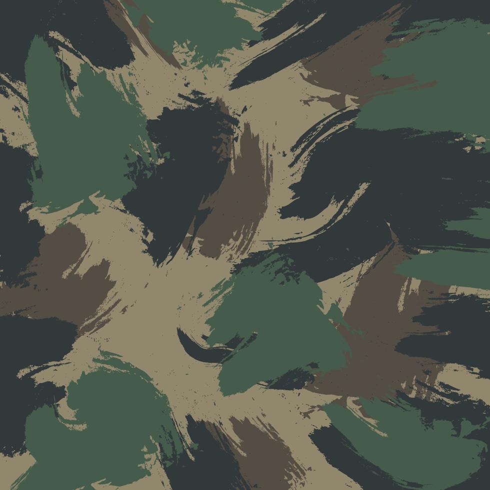 bos jungle bladeren slagveld terrein abstract camouflage strepen patroon militaire achtergrond geschikt voor print doek en verpakking vector