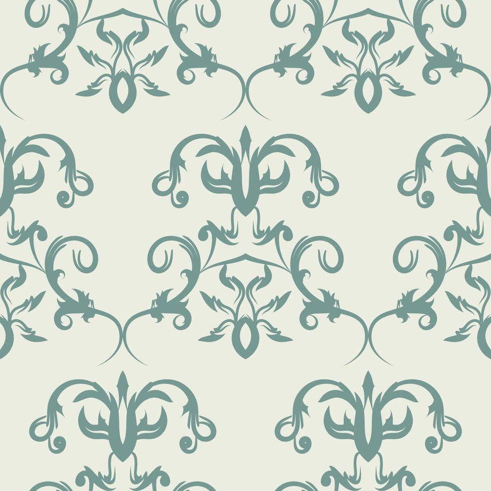 bloemen of ornament naadloze patroon elegante textuur achtergronden vector