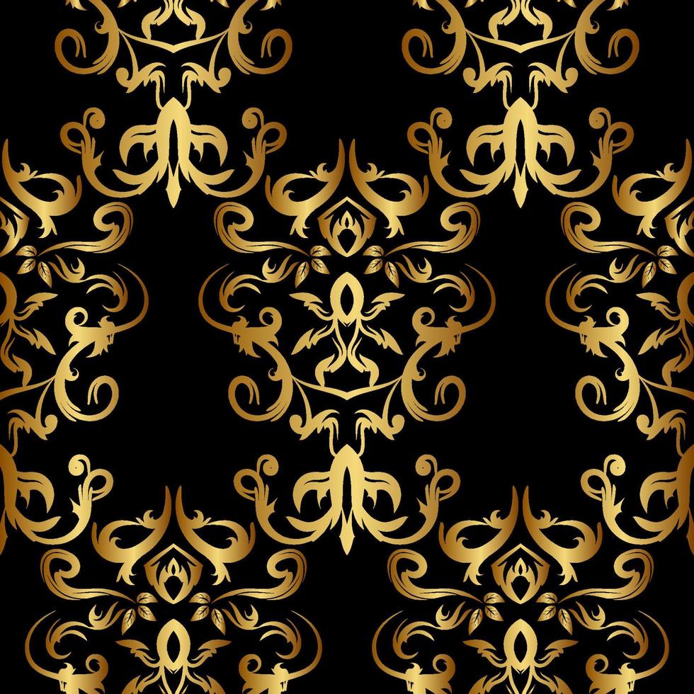 bloemen of ornament naadloze patroon elegante textuur achtergronden vector