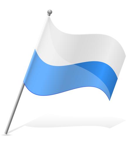 vlag van San Marino vectorillustratie vector