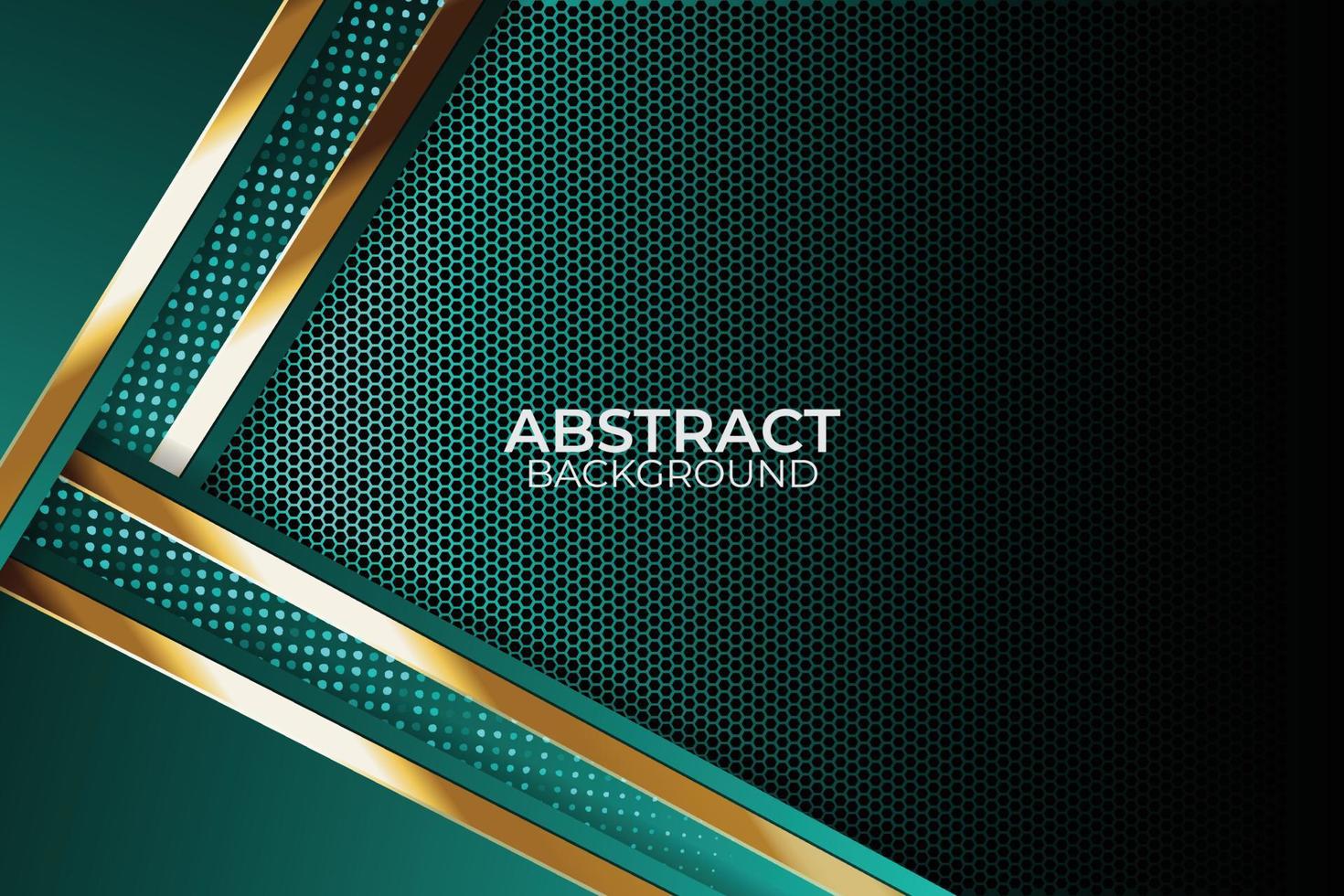 gouden banner abstract vector achtergrondbord voor tekst en berichtontwerp modern. vector illustratie