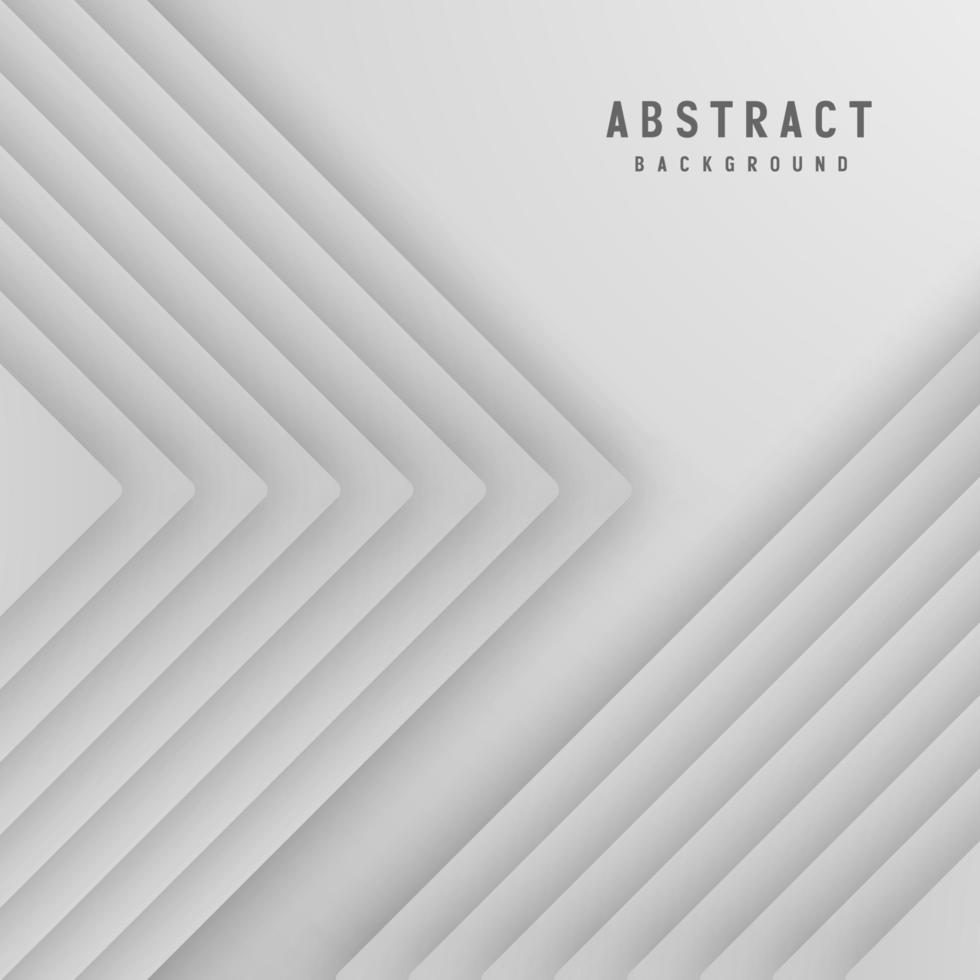 banner abstracte geometrische witte en grijze kleur achtergrond vectorillustratie. vector