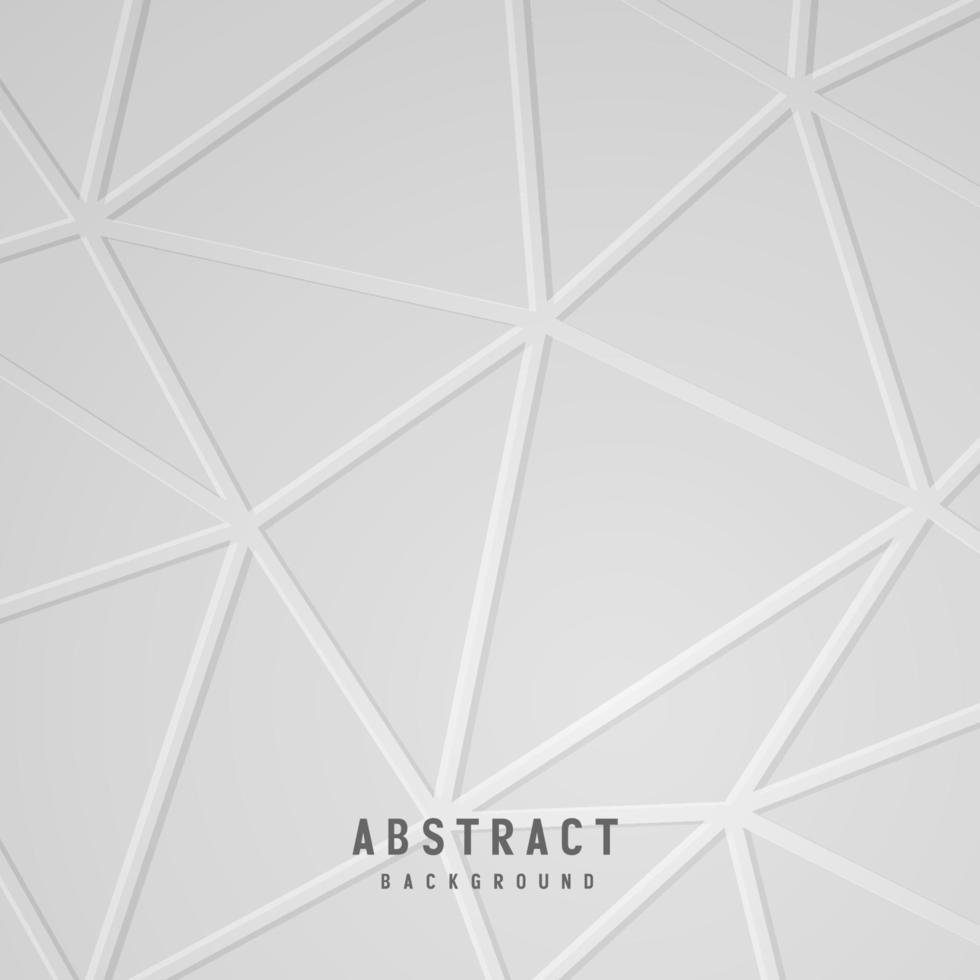 banner abstracte geometrische witte en grijze kleur achtergrond vectorillustratie. vector