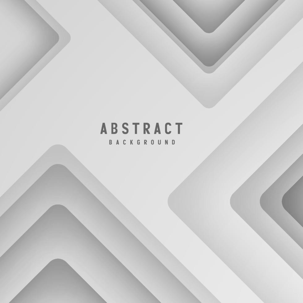 banner abstracte geometrische witte en grijze kleur achtergrond vectorillustratie. vector