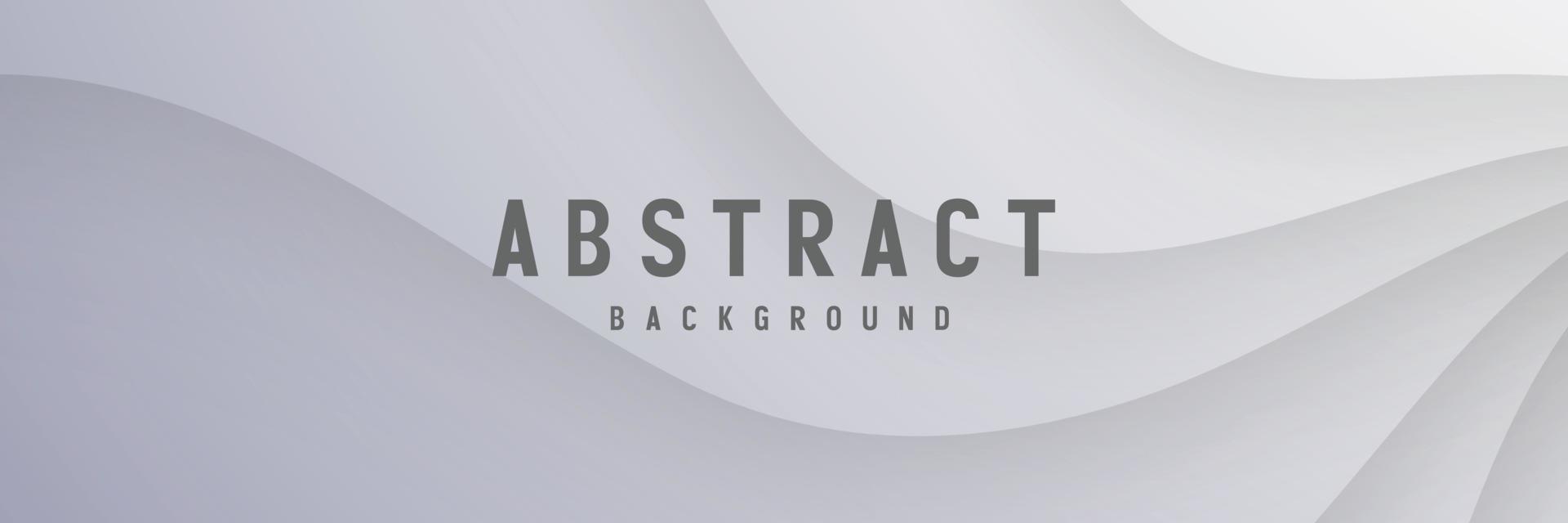 banner abstracte geometrische witte en grijze kleur achtergrond vectorillustratie. vector