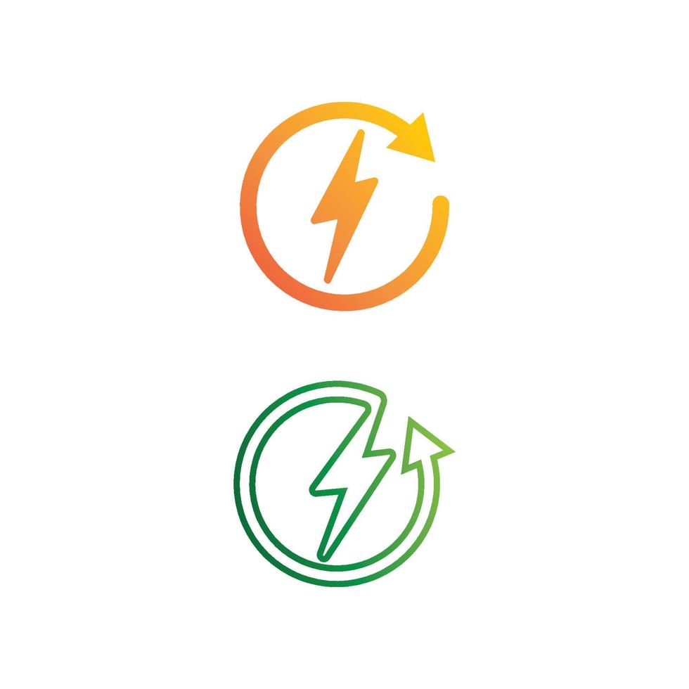 batterijpictogram en opladen, laadindicator vector logo-ontwerpniveau batterij-energievermogen bijna leeg statusbatterijen instellen logo-oplaadniveau-illustratie