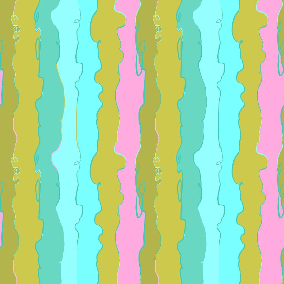 naadloos patroon met handgetekende abstracte verticale lijnen, doodles vector