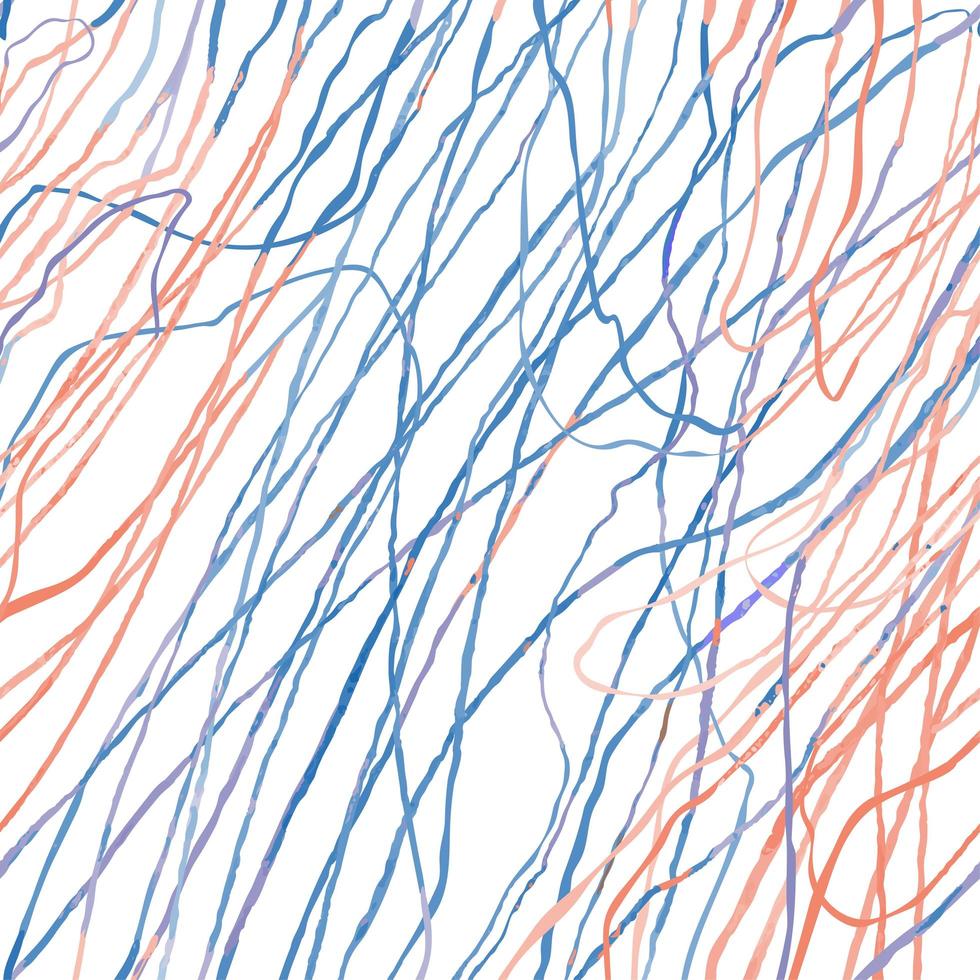 naadloos patroon met handgetekende abstracte lijnen, doodles vector