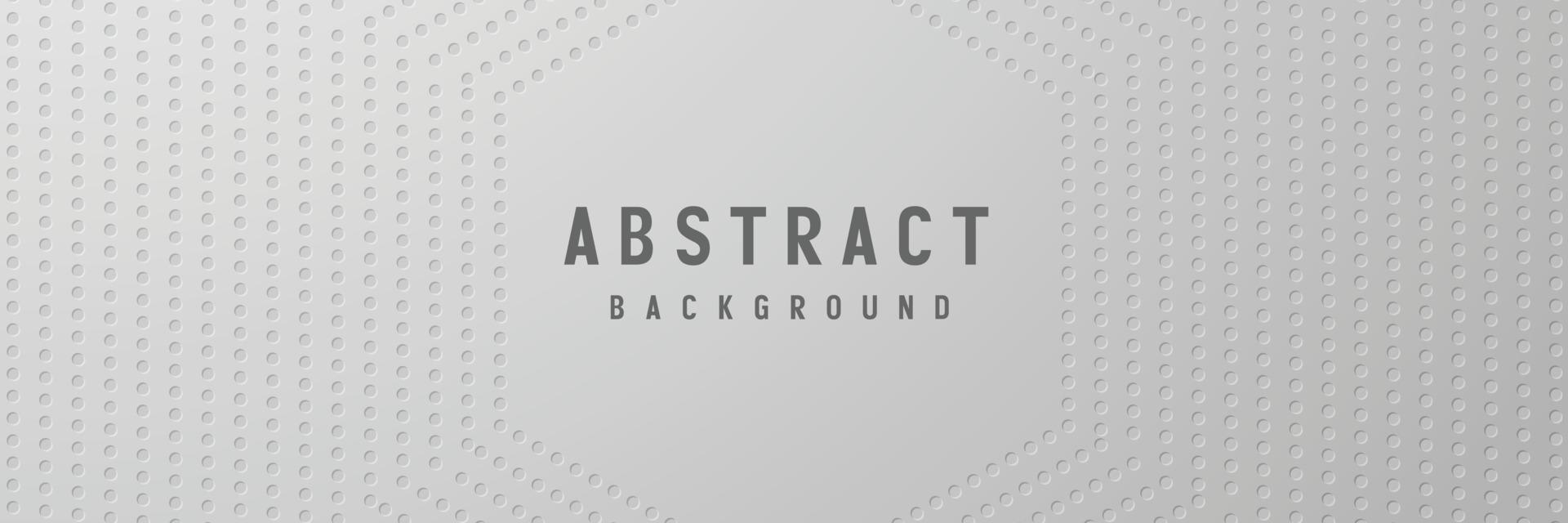 banner abstracte geometrische witte en grijze kleur achtergrond vectorillustratie. vector