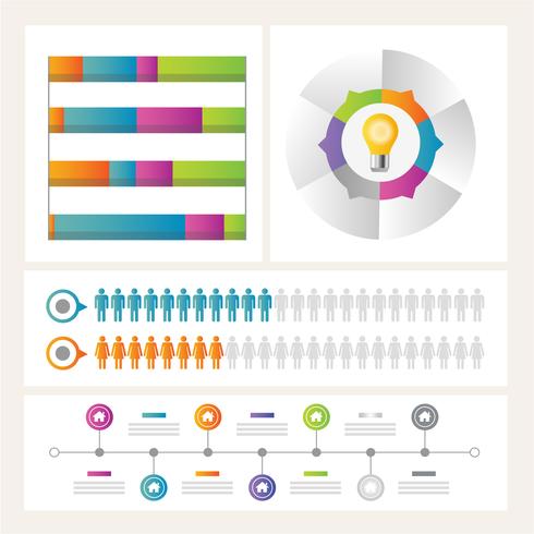 Infographic vectorillustratie vector