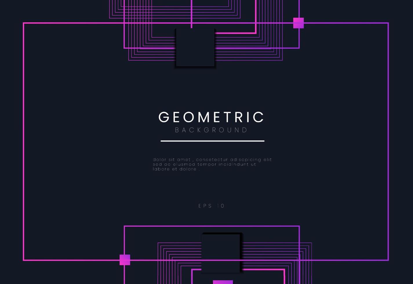 abstract zwart en paars sci-fi-technologiebehang geschikt voor applicatie, desktop, bannerachtergrond, printachtergrond en ander print- en digitaal werkgerelateerd vector