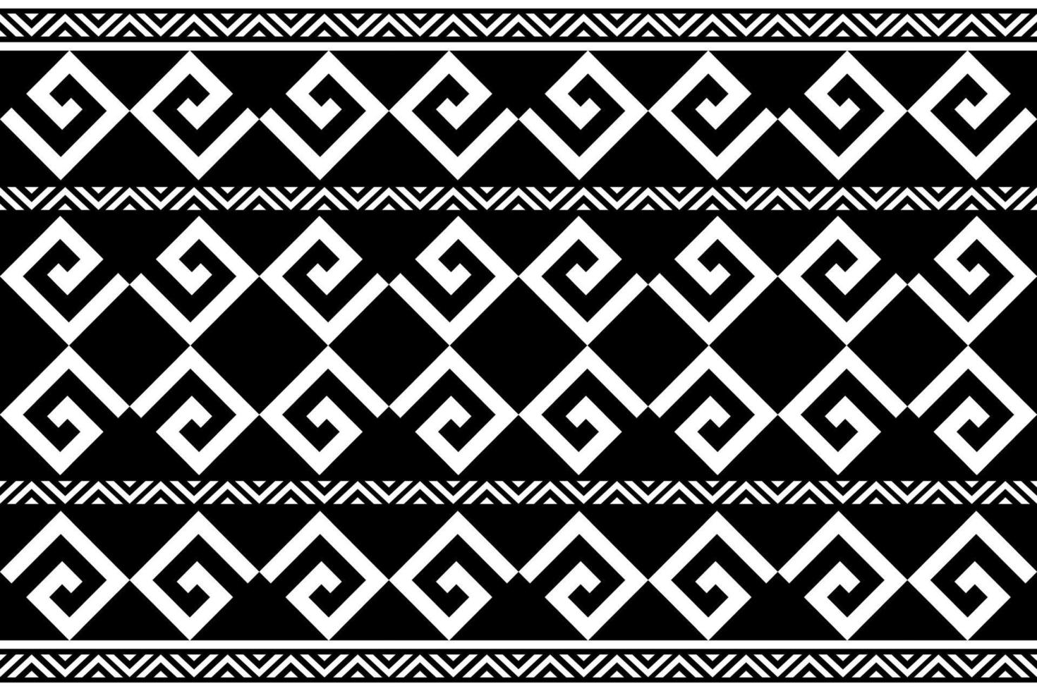 geometrische etnische oosterse traditionele pattern.figure tribal borduurwerk style.design voor behang, kleding, verpakking, stof, vectorillustratie vector