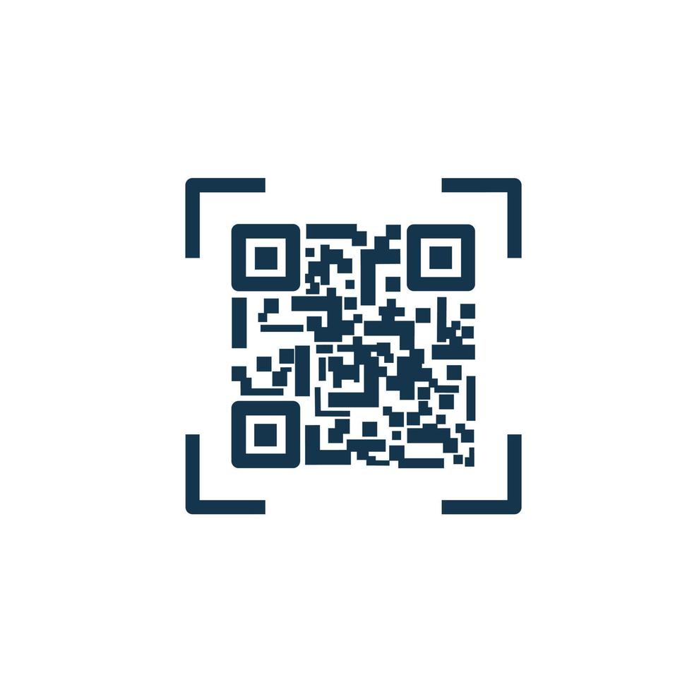 QR-code pictogram vector