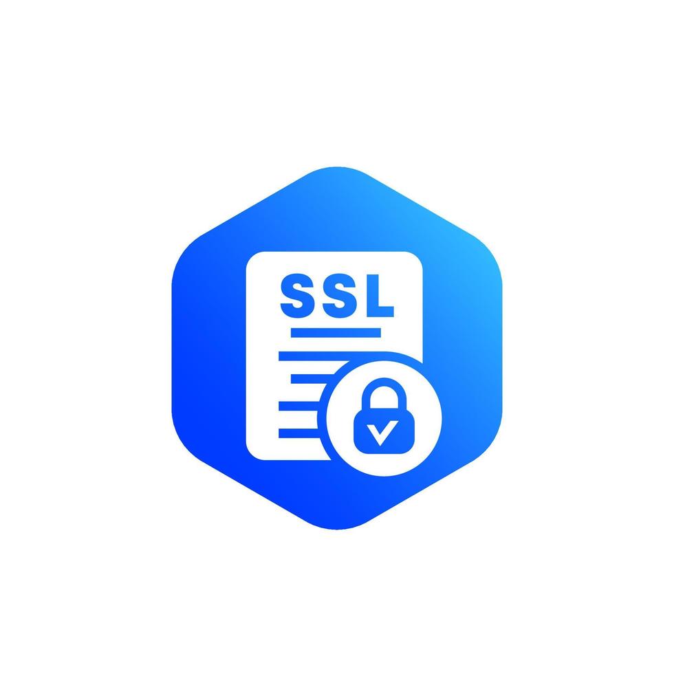 ssl vector pictogram voor web