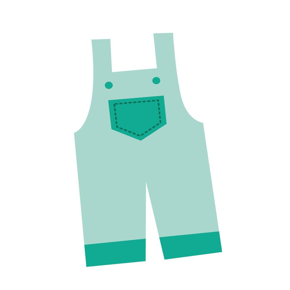 schattige babykleding mode vector