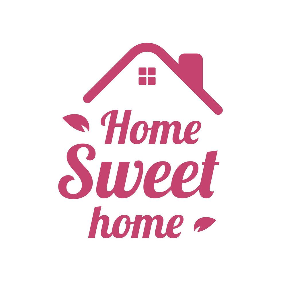 home sweet home tekst citaat vector