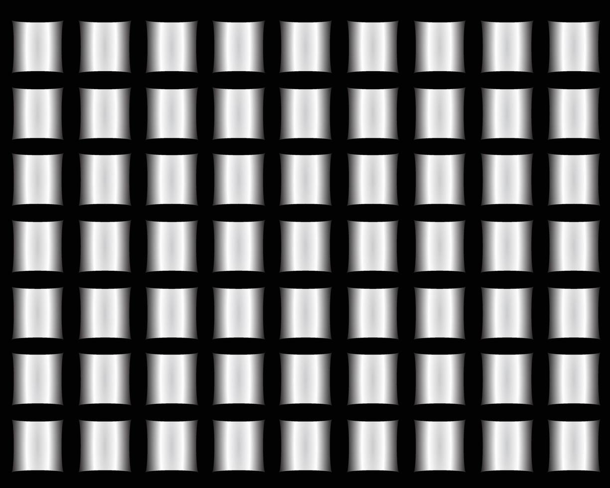 metaal geborsteld vierkante knoppen achtergrond vector