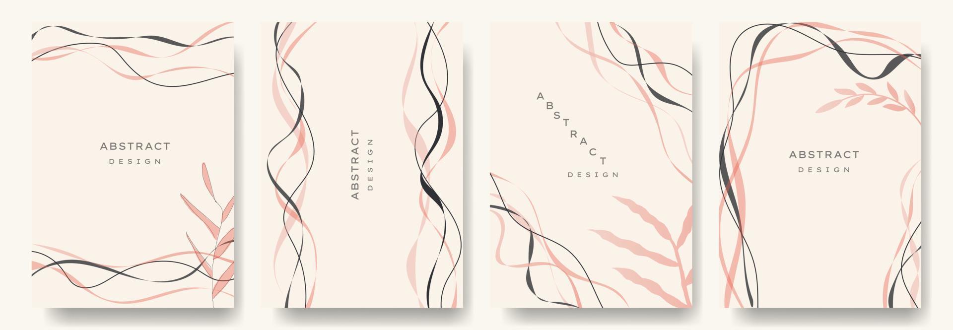 moderne abstracte vector backgrounds.minimal trendy stijl. verschillende vormen opzetten ontwerpsjablonen goed voor achtergrondkaart groet behang brochure flyer uitnodiging en andere. vector illustratie