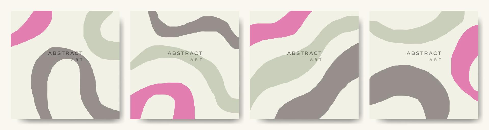 moderne abstracte vector backgrounds.minimal trendy stijl. verschillende vormen opzetten ontwerpsjablonen goed voor achtergrondkaart groet behang brochure flyer uitnodiging en andere. vector illustratie