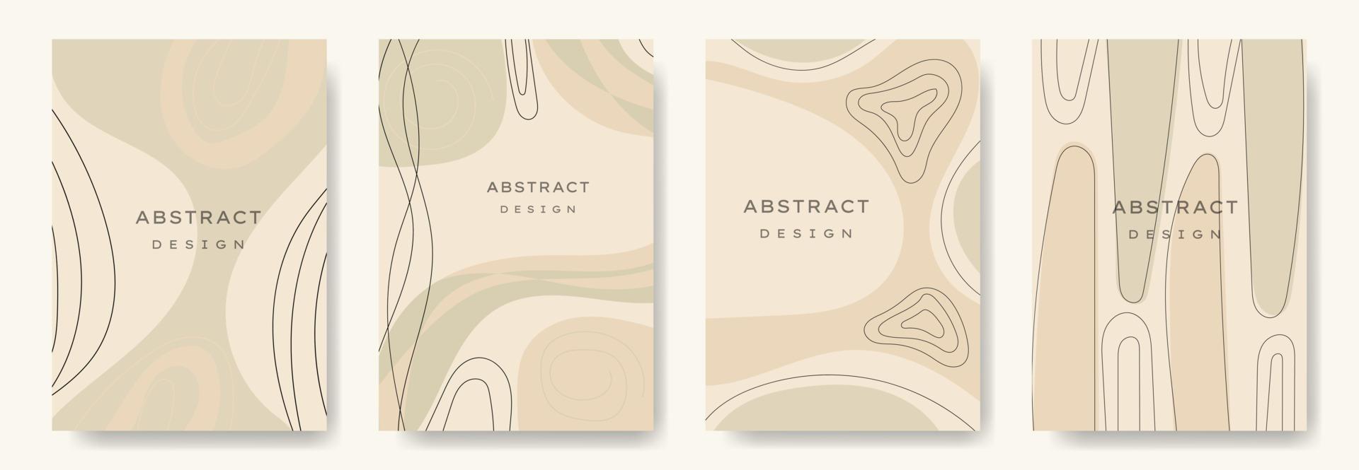 moderne abstracte vector backgrounds.minimal trendy stijl. verschillende vormen opzetten ontwerpsjablonen goed voor achtergrondkaart groet behang brochure flyer uitnodiging en andere. vector illustratie