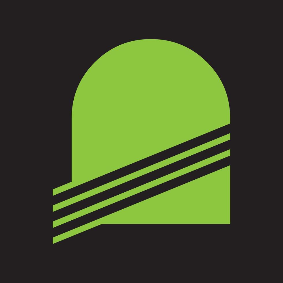 letter een logo pictogram ontwerp sjabloon elementen - illustratie vector