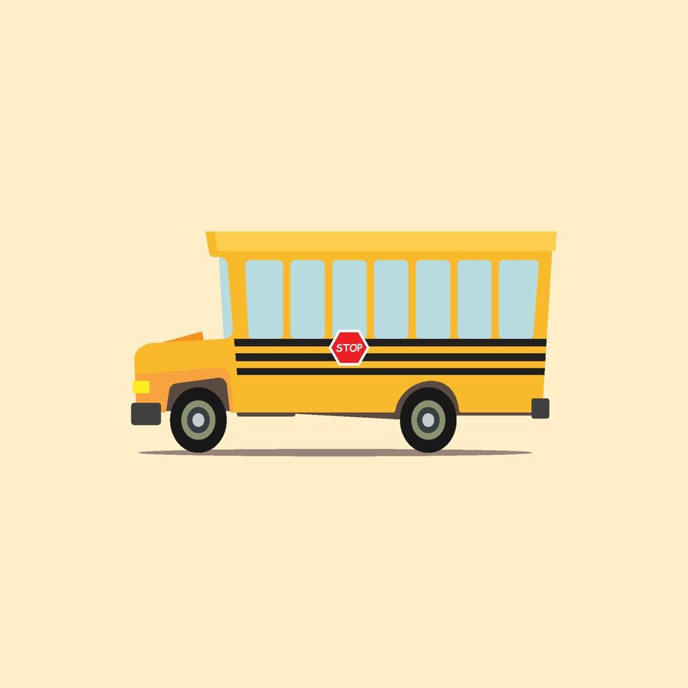 schoolbus vector voertuig illustratie