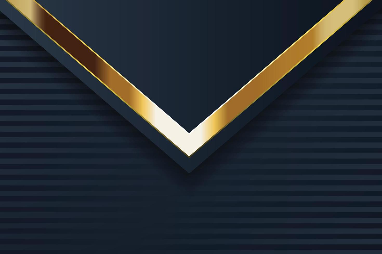 gouden bannerontwerp met minimalistische moderne stijl gouden luxe vector