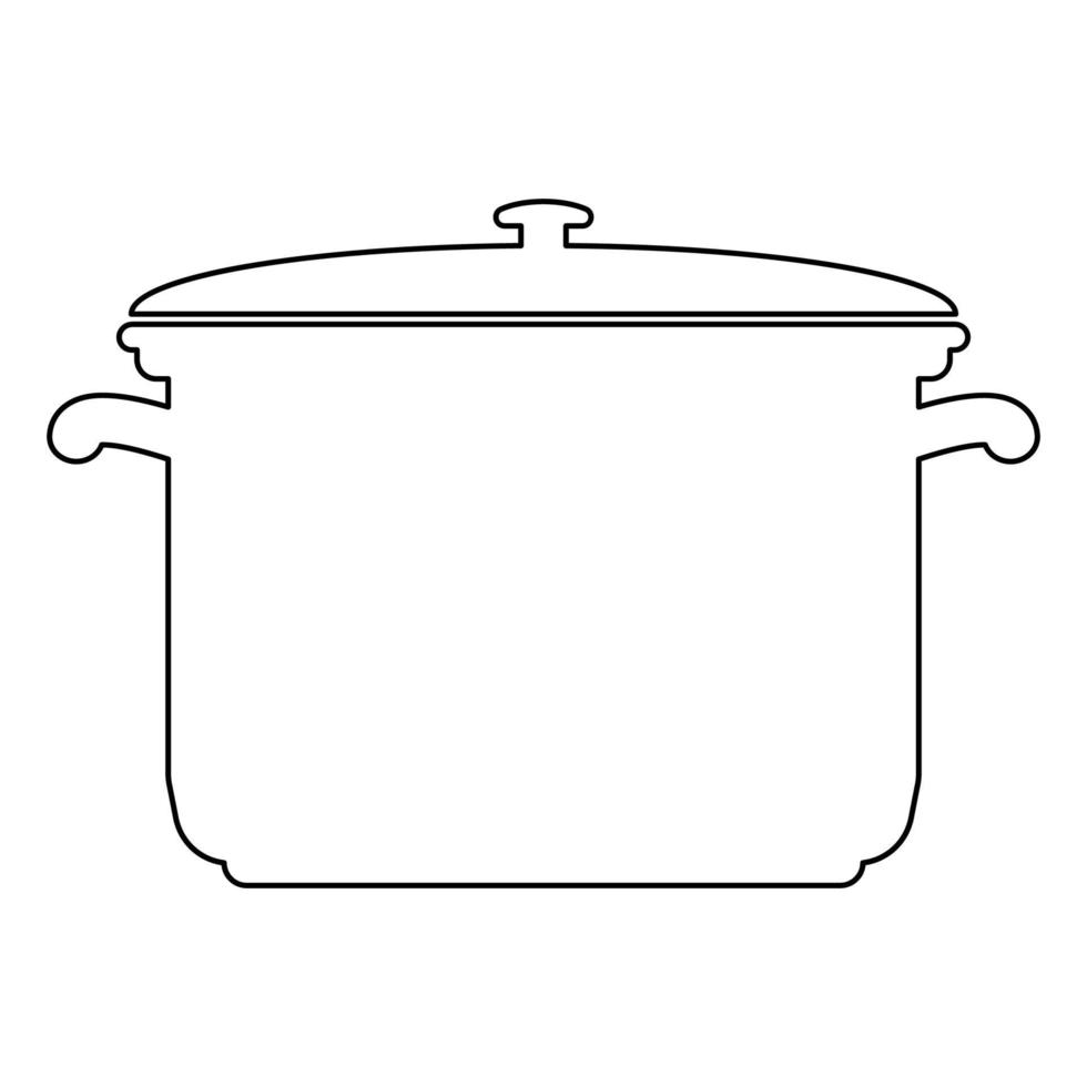 pan zwart pictogram. vector