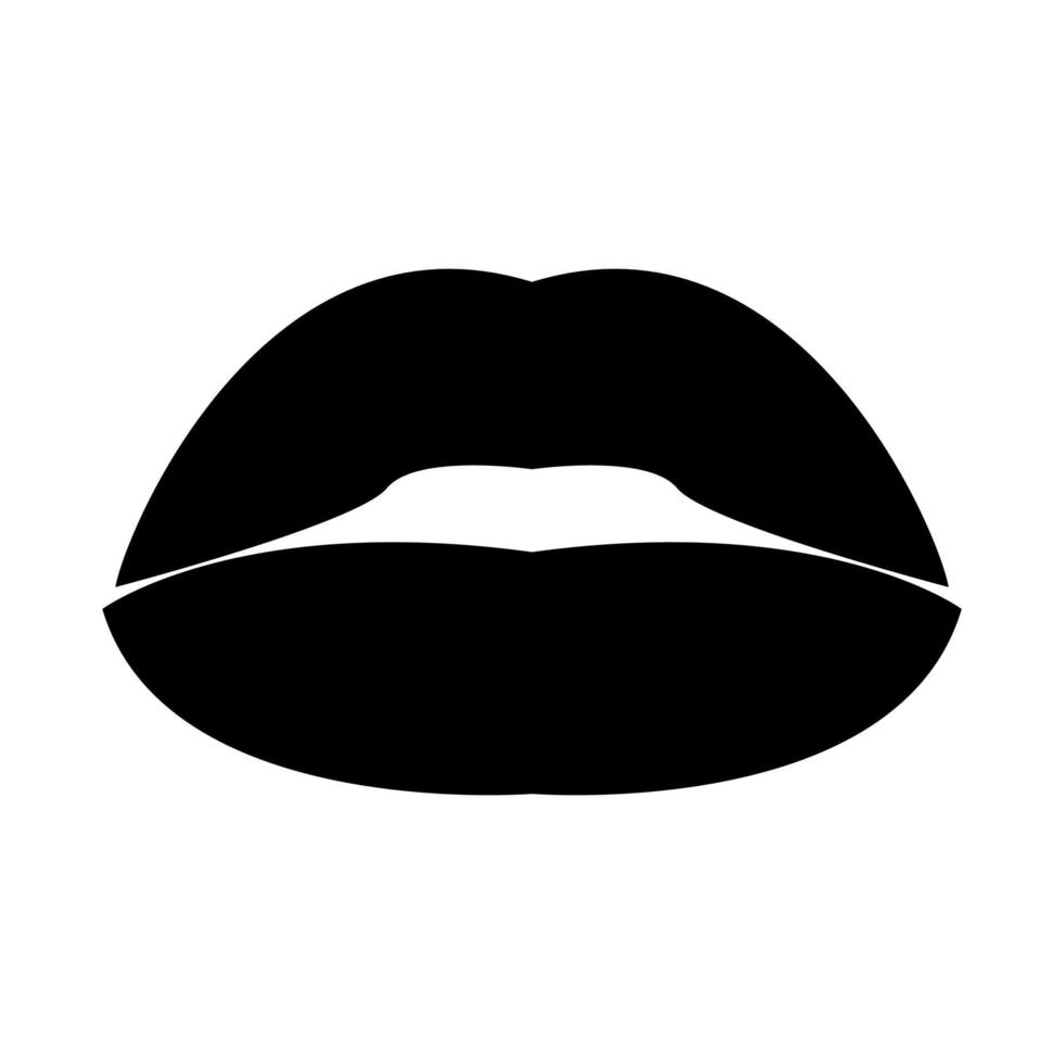 lippenstift of lippen vector