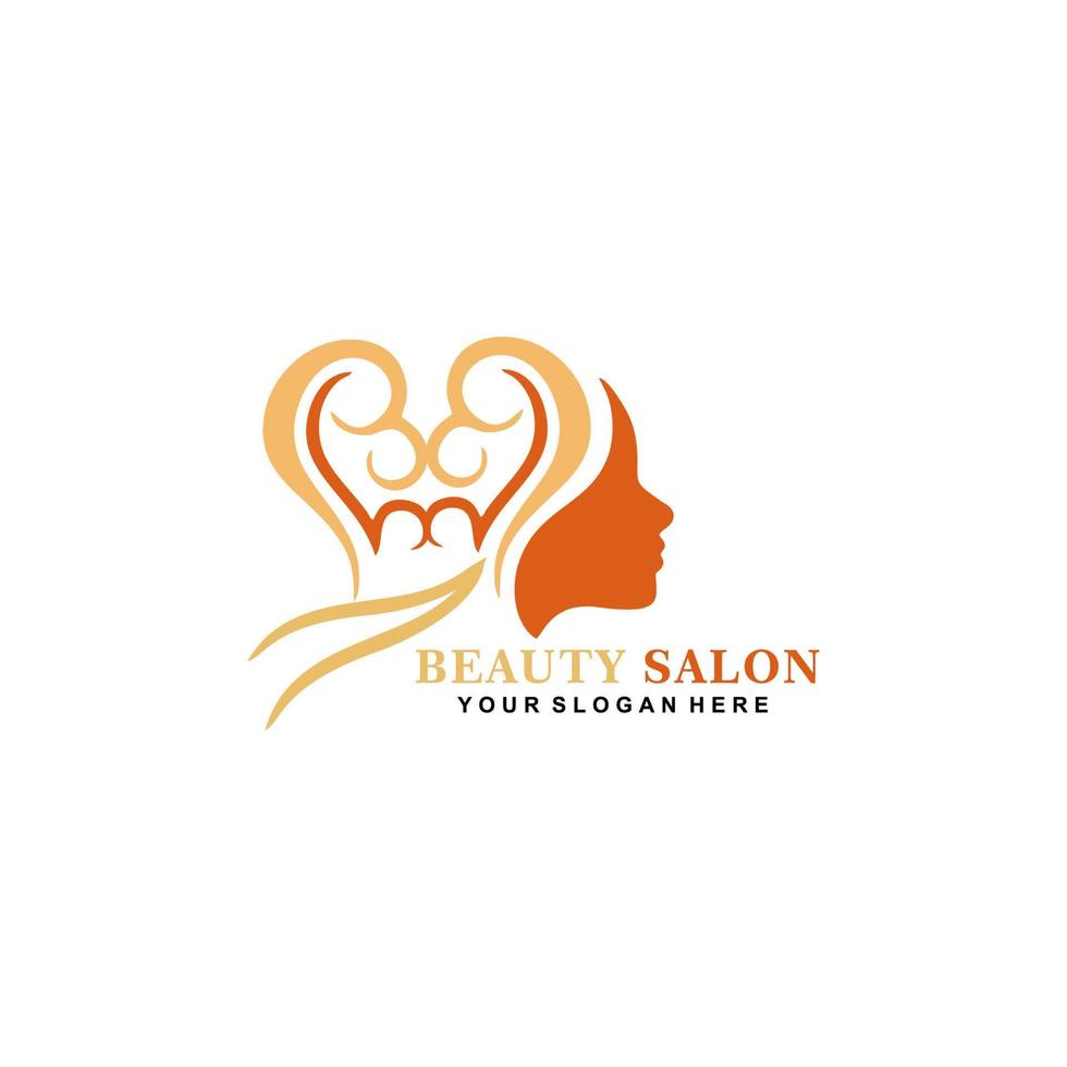 vector abstracte logo set voor schoonheidssalon, kapsalon, cosmetica