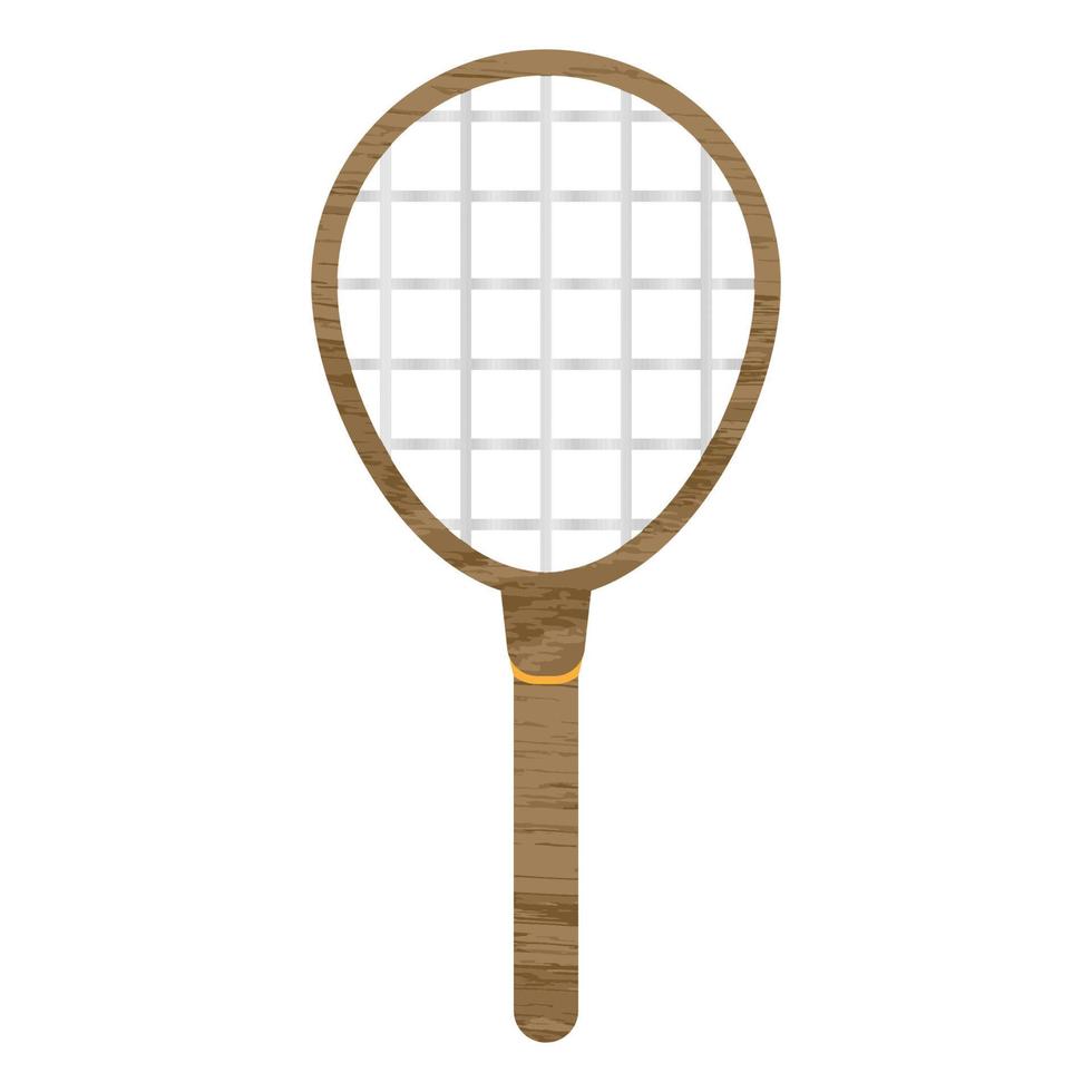 tennisracket icoon. andere kleur . vector