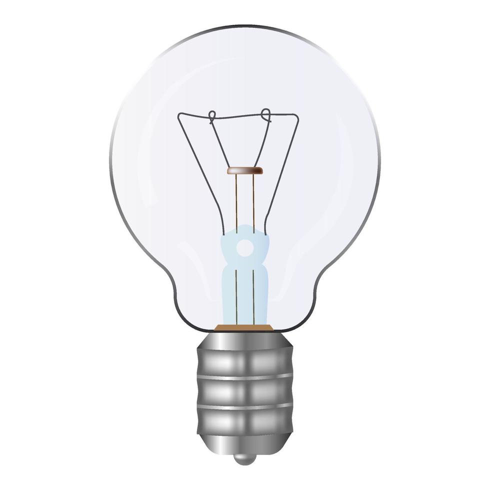 lamp pictogram. andere kleur . vector