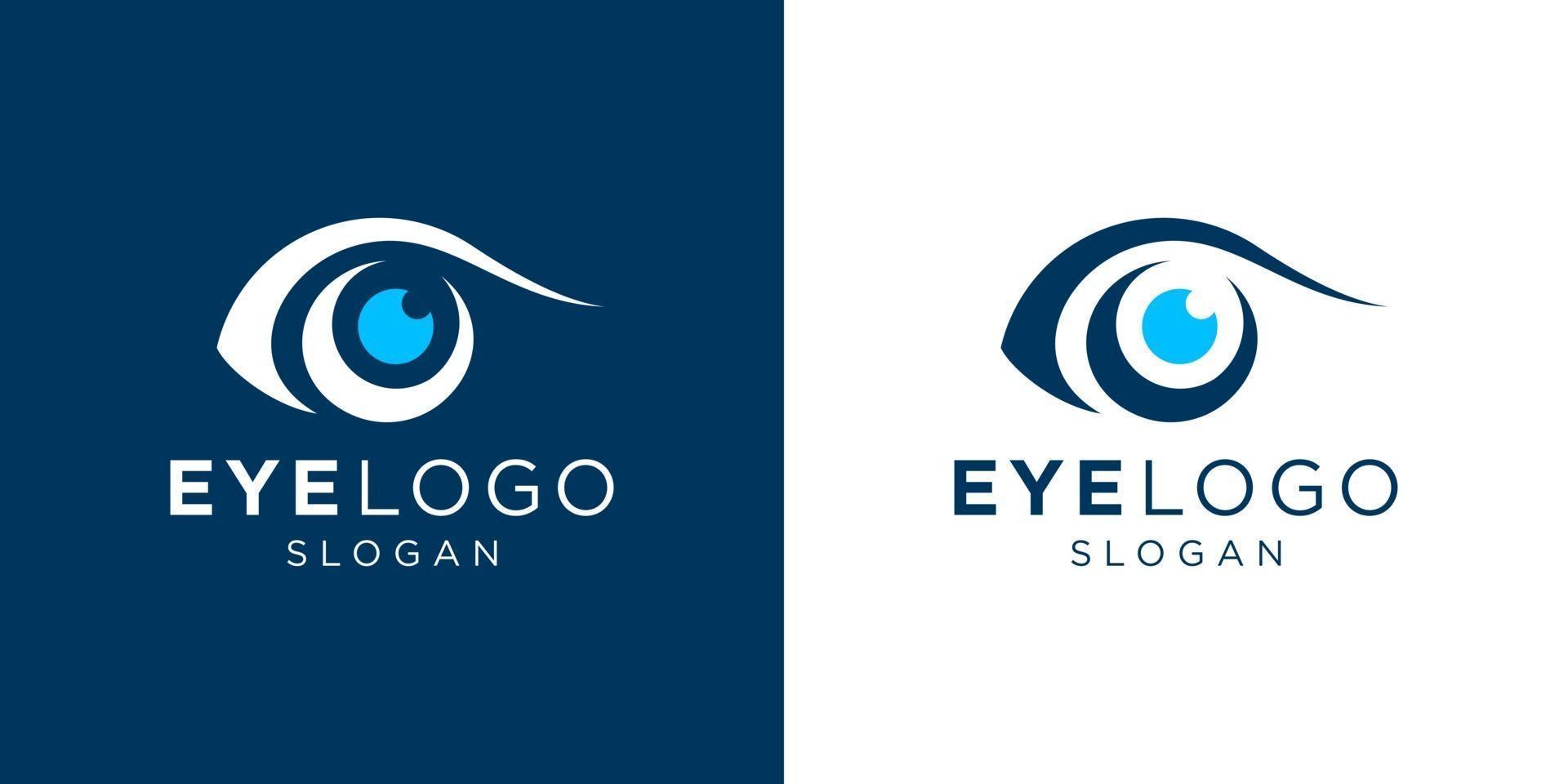 oog logo ontwerp vector