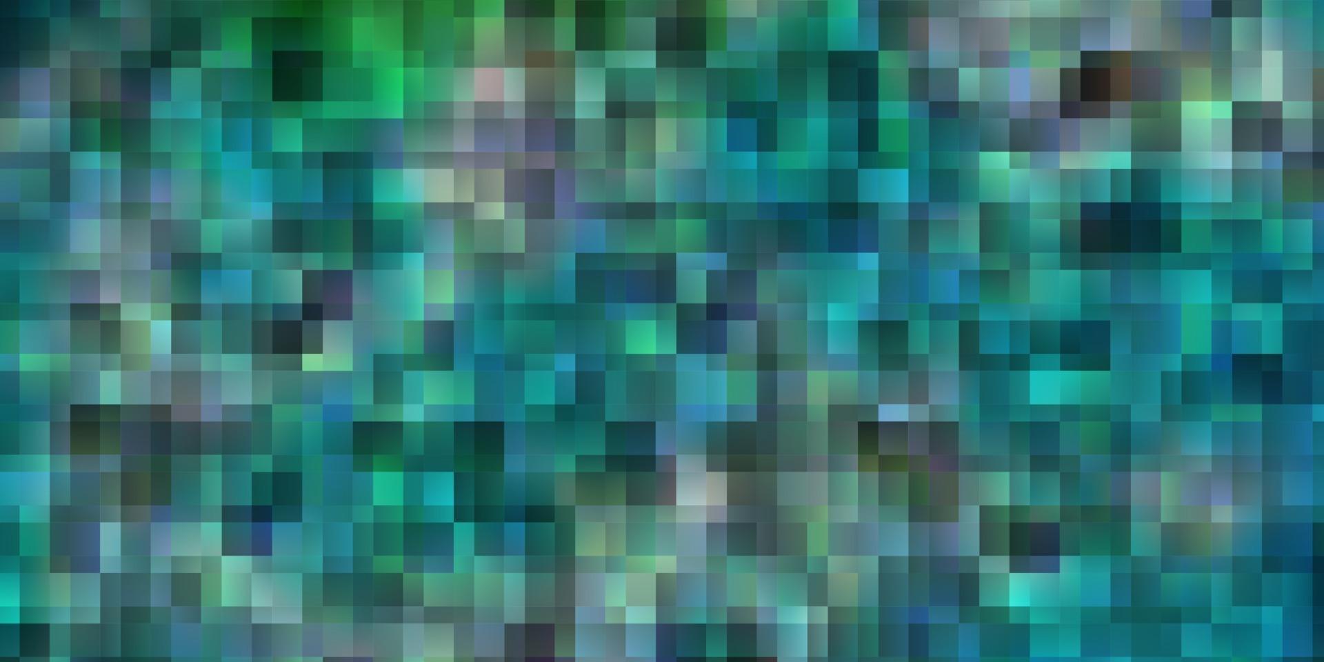 lichtblauwe, groene vectorachtergrond in veelhoekige stijl. vector