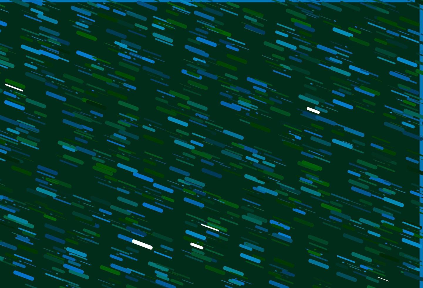 lichtblauwe, groene vectorachtergrond met rechte lijnen. vector