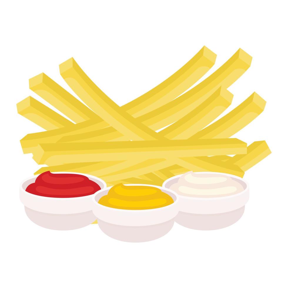 aardappel set vectorillustratie vector