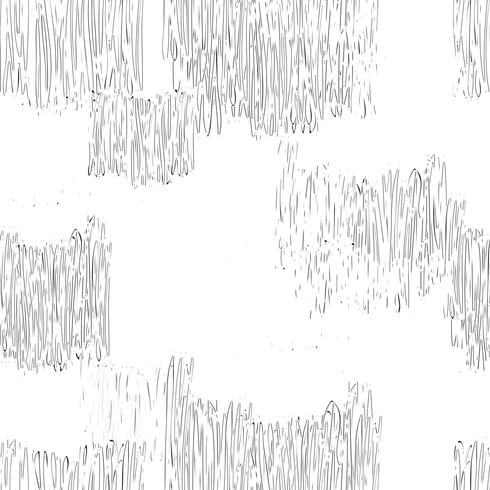 Abstract geometrisch naadloos patroon. Lijn getrokken tegel textuur vector