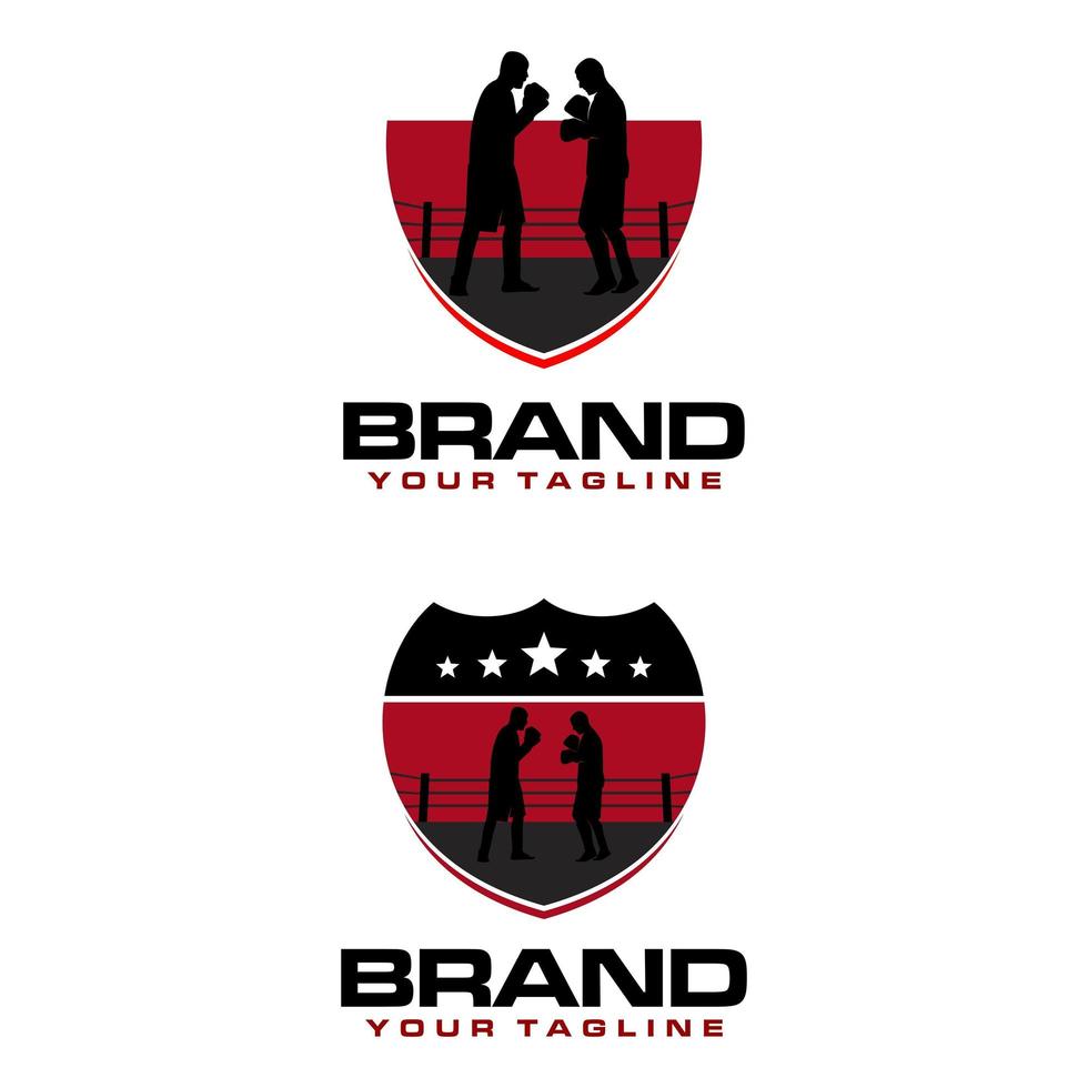 boksring logo vector