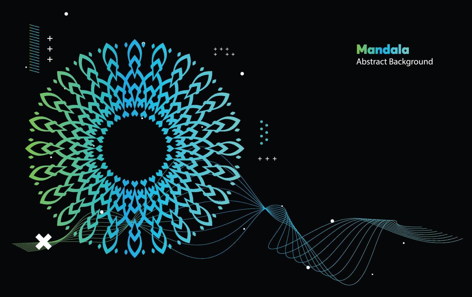 mandala kleurrijke donkere ogen futuristische kunst, moderne schildertextuur met meerdere wiskundige vormen vector