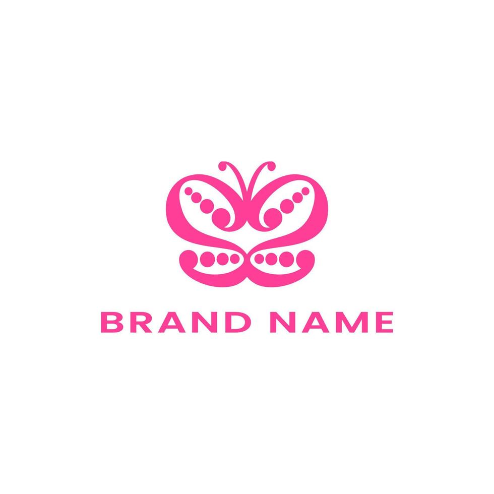 vlinder eerste s logo ontwerp vector