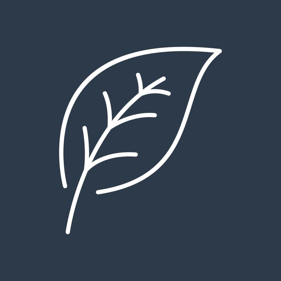 blad pictogram logo sjabloon, gebruikt voor milieu en planten. vector