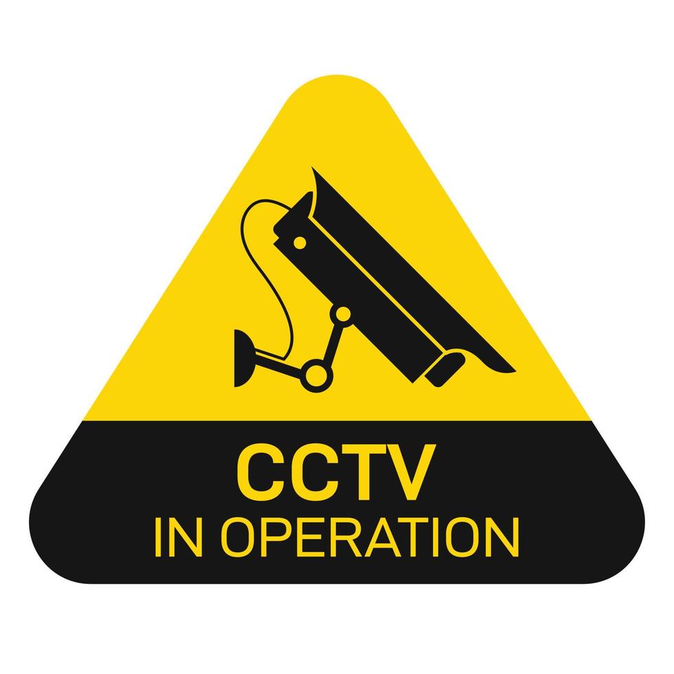 cctv camera icoon, beveiligingscamera icoon vector
