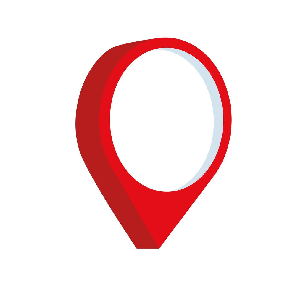 gps pin locatie vector