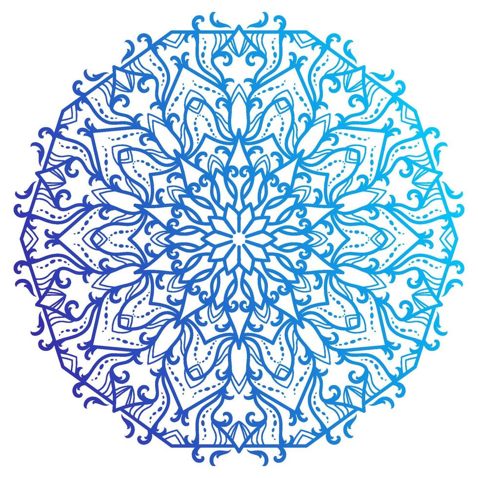 mandala sieraad of bloem achtergrondontwerp. vector