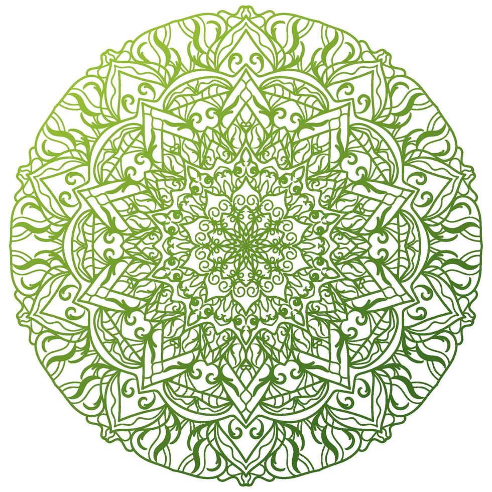 mandala sieraad of bloem achtergrondontwerp. vector