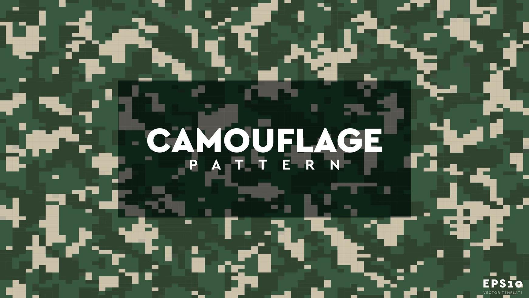 camouflage vector patroon